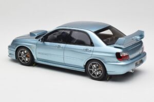 Subaru Impreza WRX STi WR1 GD P. Solberg Edition Ice Blue Metallic Otto 1:18 OT1114 レジン - 画像 5/6