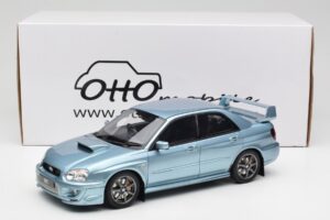 Subaru Impreza WRX STi WR1 GD P. Solberg Edition Ice Blue Metallic Otto 1:18 OT1114 レジン - 画像 6/6