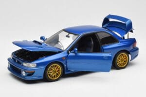 Subaru Impreza WRX Type R ブルー AUTOart 1:18 78612 メタル - 画像 2/8