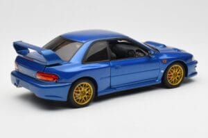 Subaru Impreza WRX Type R ブルー AUTOart 1:18 78612 メタル - 画像 3/8
