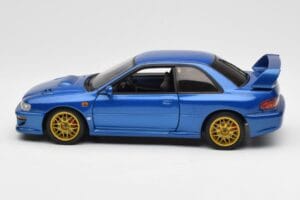 Subaru Impreza WRX Type R ブルー AUTOart 1:18 78612 メタル - 画像 4/8