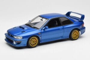 Subaru Impreza WRX Type R ブルー AUTOart 1:18 78612 メタル