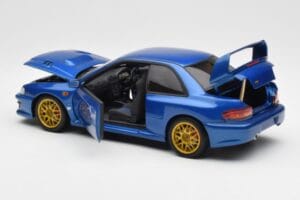 Subaru Impreza WRX Type R ブルー AUTOart 1:18 78612 メタル - 画像 5/8