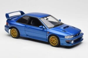 Subaru Impreza WRX Type R ブルー AUTOart 1:18 78612 メタル - 画像 6/8
