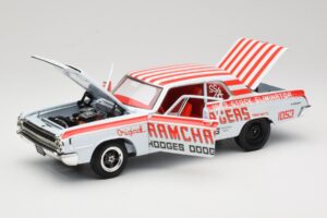 Dodge 330 Super Stock Ramchargers NHRA 1964 Highway 61 1:18 50044 メタル - 画像 2/8