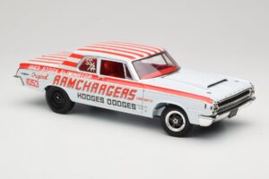 Dodge 330 Super Stock Ramchargers NHRA 1964 Highway 61 1:18 50044 メタル - 画像 6/8