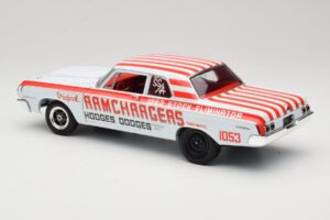 Dodge 330 Super Stock Ramchargers NHRA 1964 Highway 61 1:18 50044 メタル - 画像 7/8