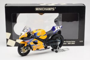 Suzuki GSX-R 1000 Team Alstare Corona Extra Y. Kagayama WSB 2005 Minichamps 1:12 122052271 メタル - 画像 6/6