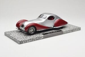 Talbot-Lago T150 C-SS クーペ シルバー レッド Minichamps 1:18 107117121 レジン
