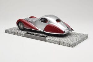 Talbot-Lago T150 C-SS クーペ シルバー レッド Minichamps 1:18 107117121 レジン - 画像 5/6