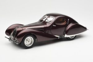Talbot-Lago T150 C-SS Figoni & Falaschi Teardrop ダークボルドーメタリック CMC 1:18 M-179 メタル