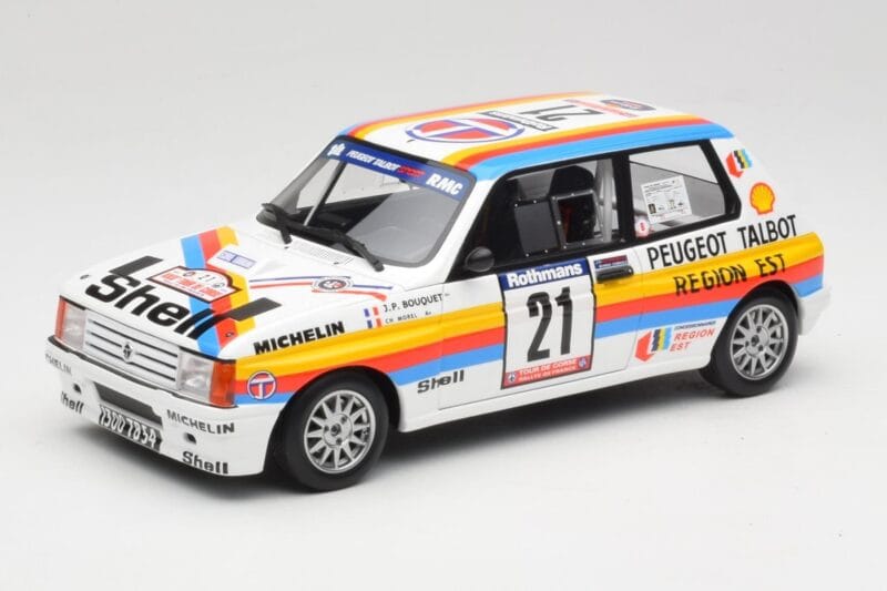 Talbot Samba Rallye Group B #12 J-P. Bouquet Tour de Corse 1985 Otto 1:18 OT1116 レジン
