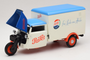 Tempo Dreirad Kastenwagen Pepsi Minichamps 1:18 150099024 メタル - 画像 2/8