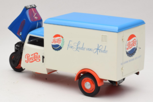Tempo Dreirad Kastenwagen Pepsi Minichamps 1:18 150099024 メタル - 画像 5/8