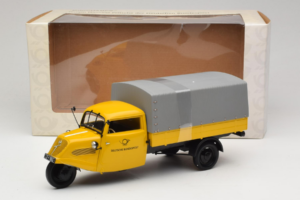 Tempo Hanseat Kastenwagen Deutsche Post Minichamps 1:18 TEMPO001 メタル - 画像 6/6