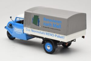 Tempo Hanseat Normstagl ブルー Minichamps 1:18 TMP001 メタル - 画像 7/8
