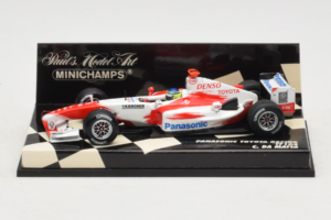 Toyota TF104 Panasonic #16 C. da Matta Panasonic Toyota Racing 2004 Minichamps 1:43 400040016 メタル