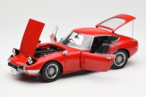 Toyota 2000 GT レッド AUTOart 1:18 78741 メタル - 画像 2/8