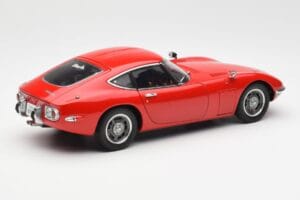 Toyota 2000 GT レッド AUTOart 1:18 78741 メタル - 画像 3/8