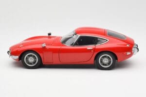 Toyota 2000 GT レッド AUTOart 1:18 78741 メタル - 画像 4/8