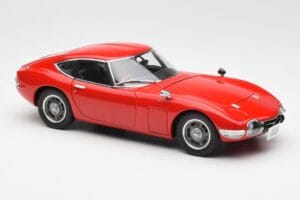 Toyota 2000 GT レッド AUTOart 1:18 78741 メタル - 画像 6/8