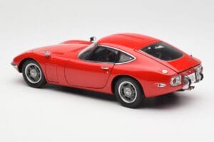 Toyota 2000 GT レッド AUTOart 1:18 78741 メタル - 画像 7/8