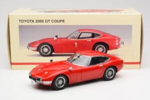 Toyota 2000 GT レッド AUTOart 1:18 78741 メタル - 画像 8/8