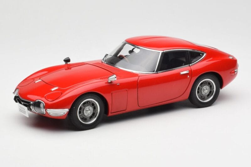 Toyota 2000 GT レッド AUTOart 1:18 78741 メタル