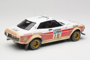 Toyota Celica 2000 GT RA21 #18 J-L. Therier RAC Rally 1977 IXO 1:18 18RMC189C メタル - 画像 2/6