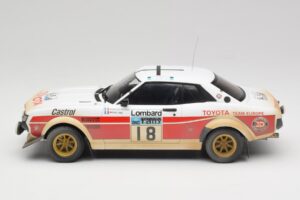Toyota Celica 2000 GT RA21 #18 J-L. Therier RAC Rally 1977 IXO 1:18 18RMC189C メタル - 画像 3/6