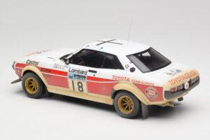 Toyota Celica 2000 GT RA21 #18 J-L. Therier RAC Rally 1977 IXO 1:18 18RMC189C メタル - 画像 5/6