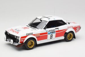 Toyota Celica 2000 GT RA21 #8 H. Mikkola / A. Hertz RAC Rally 1977 IXO 1:18 18RMC189A メタル