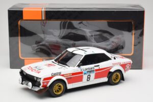 Toyota Celica 2000 GT RA21 #8 H. Mikkola / A. Hertz RAC Rally 1977 IXO 1:18 18RMC189A メタル - 画像 6/6