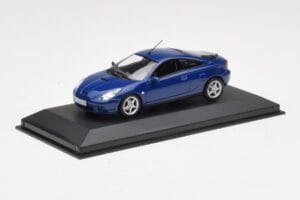 Toyota Celica T200 ダークブルー Minichamps 1:43 TOYOTA006 メタル - 画像 2/4