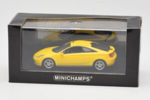 Toyota Celica T230 イエロー Minichamps 1:43 430168924 メタル - 画像 4/4