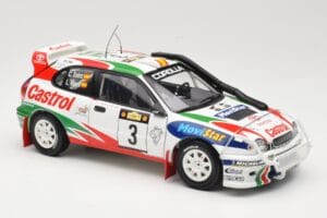 Toyota Corolla WRC #3 C. Sainz / L. Moya Safari Rally 1999 AUTOart 1:18 89982 メタル - 画像 6/8