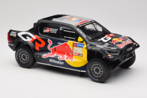 Toyota GR DKR Hilux Evo #206 L. Moraes / A. Monleon Rally Dakar 2024 IXO 1:18 18RMC238A メタル - 画像 4/6