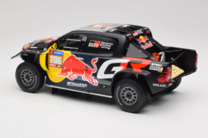 Toyota GR DKR Hilux Evo #206 L. Moraes / A. Monleon Rally Dakar 2024 IXO 1:18 18RMC238A メタル - 画像 5/6