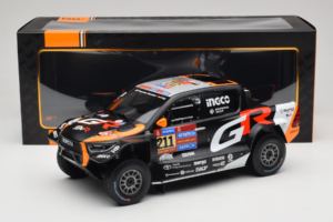 Toyota GR DKR Hilux Evo #211 H. Lategan / B. Cummings Rally Dakar 2025 IXO 1:18 18RMC237 メタル - 画像 6/6