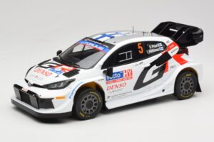 Toyota GR Yaris Rally1 #5 Toyota Gazoo Racing WRT S. Pajari / E. Malkonen Rally Finland 2024 IXO 1:18 18RMC217 メタル