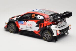 Toyota GR Yaris Rally1 #69 Toyota Gazoo Racing WRT K. Rovanpera / J. Halttunen Rally Finland 2024 IXO 1:18 18RMC218 メタル - 画像 5/6