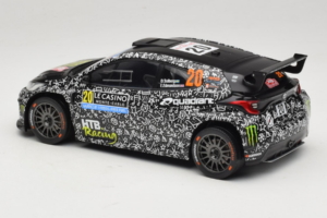 Toyota GR Yaris Rally2 #20 O. Solberg / E. Edmondson Rally Monte Carlo 2025 IXO 1:18 18RMC232 メタル - 画像 5/6