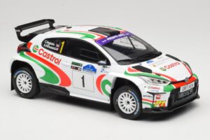 Toyota GR Yaris Rally2 #1 C. Ingram / R. Whittock Voyonic Grampian Forest Rally 2024 IXO 1:18 18RMC213 メタル - 画像 4/6