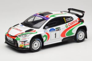 Toyota GR Yaris Rally2 #1 C. Ingram / R. Whittock Voyonic Grampian Forest Rally 2024 IXO 1:18 18RMC213 メタル