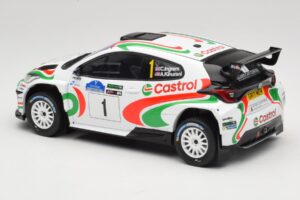 Toyota GR Yaris Rally2 #1 C. Ingram / R. Whittock Voyonic Grampian Forest Rally 2024 IXO 1:18 18RMC213 メタル - 画像 5/6