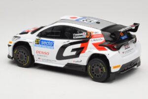 Toyota GR Yaris Rally2 #37 Y. Yamamoto Rally Finland 2024 IXO 1:18 18RMC212A メタル - 画像 5/6