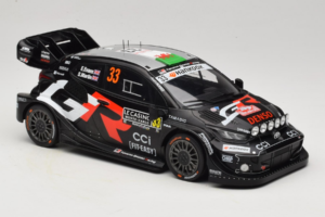 Toyota GR Yaris WRC #33 E. Evans / S. Martin Rally Monte Carlo 2025 IXO 1:18 18RMC229B メタル - 画像 4/6