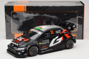Toyota GR Yaris WRC #33 E. Evans / S. Martin Rally Monte Carlo 2025 IXO 1:18 18RMC229B メタル - 画像 6/6
