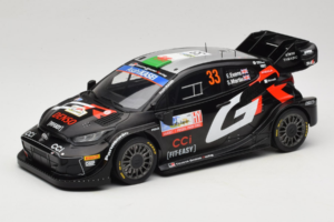 Toyota GR Yaris Rally1 #33 E. Evans / S. Martin Rally Japan Winner 2024 IXO 1:18 18RMC227 メタル
