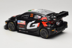 Toyota GR Yaris Rally1 #33 E. Evans / S. Martin Rally Japan Winner 2024 IXO 1:18 18RMC227 メタル - 画像 5/6